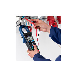 Multimètre PCE-GPA 50 mesure la consommation des appareils électriques monophasiques et triasiques - PCE Instruments