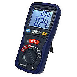 Ohmmètre PCE-IT55 - mesureur d'isolement jusqu'à 2000 MΩ - PCE Instruments