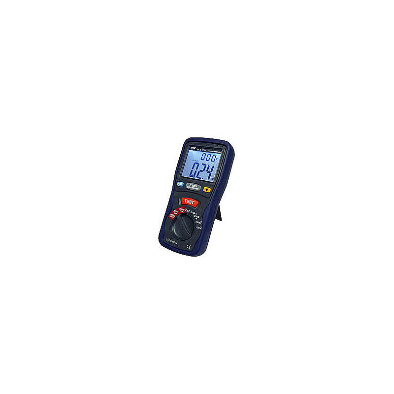 Ohmmètre PCE-IT55 - mesureur d'isolement jusqu'à 2000 MΩ - PCE Instruments