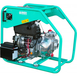 Motopompe diesel Haute pression JET 100 D XL13 DE démarrage électrique - 27 m³/h - Granulométrie 2.5 mm - WORMS IMER FRANCE