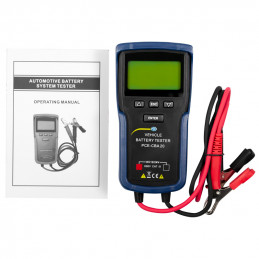 Voltmètre PCE-CBA 20 - Testeur de batteries automobiles 12 et 24 V - PCE Instruments