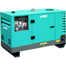 Groupe Électrogène Résidentiel SILENTSTAR 7 T YN - AVR Horloge intégrée - 6.1 kW 7.6 kVA - Diesel - Triphasé - WORMS IMER GROUP