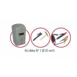 Kit de soudage câble N-1 pour groupes électrogènes de soudage - WORMS IMER FRANCE