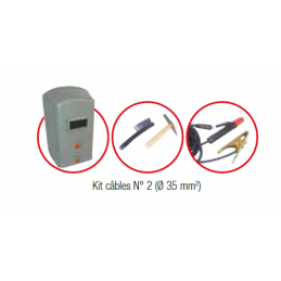 Kit de soudage câble N-2 pour groupes électrogènes de soudage - IMER FRANCE
