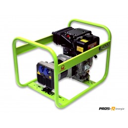 Groupe Électrogène portable PRAMAC E4500 Diesel 230V Monophasé - 3.9 kVA - 3.0 kW - Démarrage électrique - 54 kg