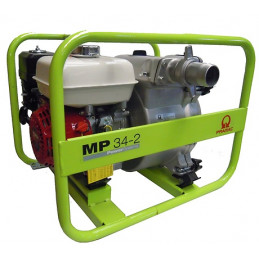 Motopompe pour eau chargée MP 34-2 TRASH 3"  - Essence manuel - 32 m3/h