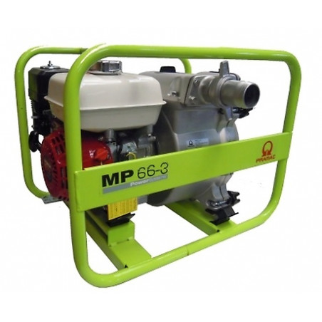 Motopompe pour eau chargée PRAMAC MP 66-3 - Essence manuel - 80 m3/h