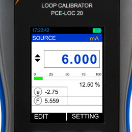 Calibrateur RTD - PCE-RTD 20 - Simulation des résistances et des capteurs ... - PCE Instruments