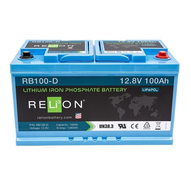 Batterie Lithium 12 V - 100 Ah - RELiON