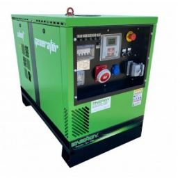 Groupe électrogène AD-EY-7TDE-SA Diesel - Triphasé 7 kVA - AVR Démarrage électrique - ENERGY