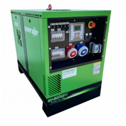 Groupe électrogène AD-EY-12.5TDE-SA Diesel - Triphasé 12.2 kVA - AVR Démarrage électrique - ENERGY