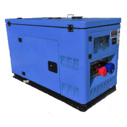 Groupe électrogène T12000 FULL Diesel - 230V/400V Triphasé 12 kVA/10 kW - AVR Démarrage électrique - ENERGY