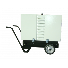 Transport kit hooded with 2 wheels and manual handles for generator on FERBO chassis- SMGW