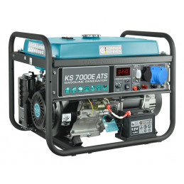 Generator KS7000E-ATS - Gasoline - 5.5 kW - 230V - AVR - Integrated ATS - Electric/manual start - Könner & Söhnen