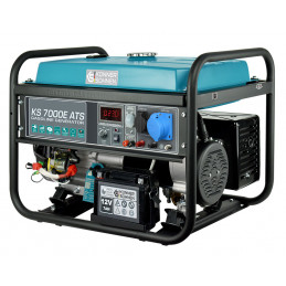 Generator KS7000E-ATS - Gasoline - 5.5 kW - 230V - AVR - Integrated ATS - Electric/manual start - Könner & Söhnen