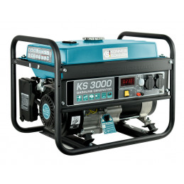 Generator KS 3000E Gasoline - 3 kW Single-phase 230V - AVR - Electric/manual start - 68 dB(A) - KÖNNER & SÖHNEN