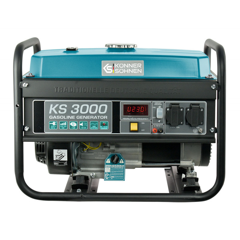 Groupe électrogène KS3000 Essence - 3 kW Monophasé - AVR