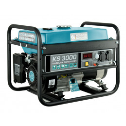 Generator KS3000 Gasoline - 3 kW Single-phase 230V - AVR - Manual start - 68 dB(A) - KÖNNER & SÖHNEN