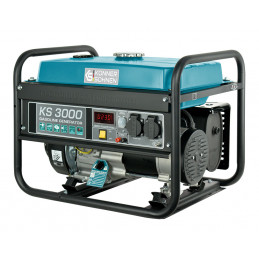 Generator KS3000 Gasoline - 3 kW Single-phase 230V - AVR - Manual start - 68 dB(A) - KÖNNER & SÖHNEN