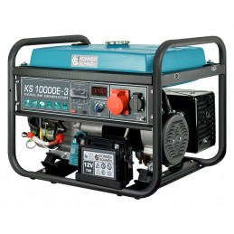 Generator KS10000E-3 - Gasoline - 8 kW Three-phase 400V - AVR - Electric/manual start - Könner & Söhnen