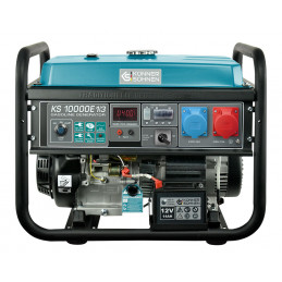 Generator KS10000E-1/3 - Gasoline - 8 kW - 230V/400V - AVR - Electric/manual start - Könner & Söhnen