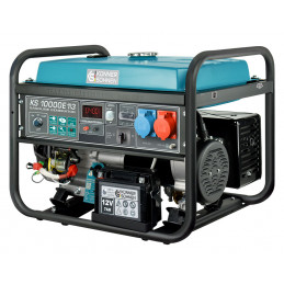 Generator KS10000E-1/3 - Gasoline - 8 kW - 230V/400V - AVR - Electric/manual start - Könner & Söhnen