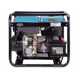 Generator KS-8100HDE-1/3-ATSR - Diesel - AVR - 6.5 kW - Three-phase 400V - Electrical/manual startup / Könner & Söhnen