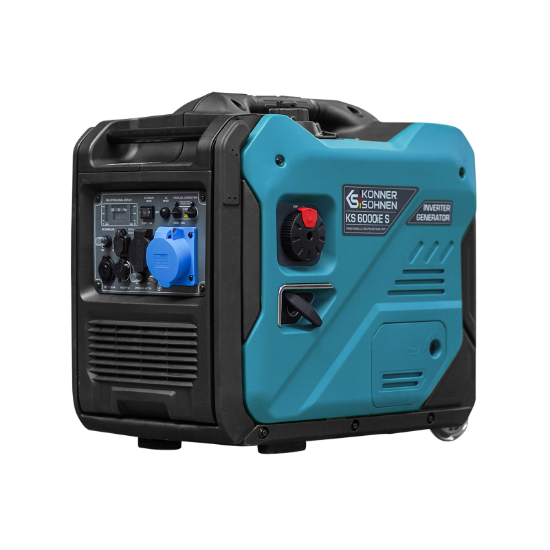 Generator KS-6000iE-S (ATSR) - 5.5 kW - INVERTER - Single-phase 230V - Manual/Electric Start - Könner & Söhnen