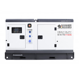 Generator industrial KS-18-1YE - Fuel - AVR -17.6 kVA - Single-phase 230V - Könner & Söhnen