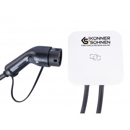 Borne de recharge pour véhicules électriques KS P32/1 - 7 KW - 230V - 32A - 1 phase - Könner & Söhnen