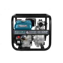 Motopompe à haute pression Essence - Pompe incendie - KS 50HP - eaux claires -  1000 L/mm  60m³/h - Könner & Shönen