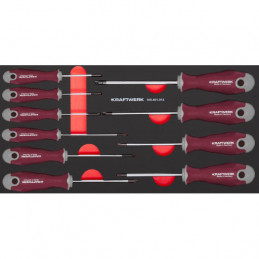 TX PRO LINE screwdriver set with 10 tools - KRAFTWERK