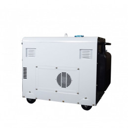 Generator DG8000SE-T Diesel - 8 kVA - 400V / 230V AVR Electric start - Soundproof 73 dB(A) - ITC POWER