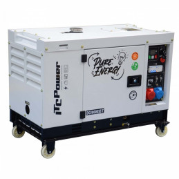 Groupe électrogène DG10000SE-T Diesel - 10.5 kVA - monophasé 230V et triphasé 400V AVR - ITC POWER