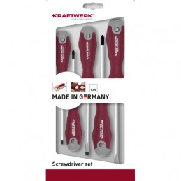 Set screwdriver for slot and PH 40x20 with 5 tools - KRAFTWERK