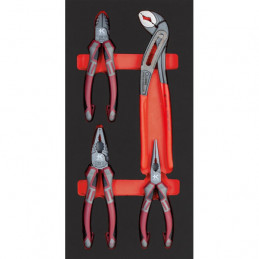 Set high-tech clamps 40x20 with 4 tools - KRAFTWERK