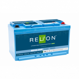 Lithium battery 12.8 V - 100 Ah - DIN-HP 4SC LiFePO4 - RELiON