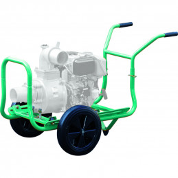 Motopompe Gasoline TP 65 EX + transport kit  - light to medium loading water - 60 m3/h - 7.5 mm - WORMS IMER FRANCE