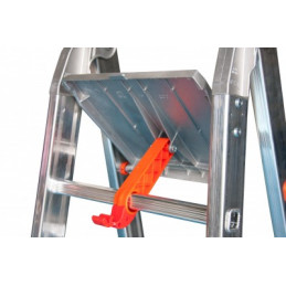 Foldable aluminium base, 4 steps, CU 150 kg - FIMM