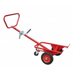 Trolley with stand, CC wheels, CU 350 kg - FIMM