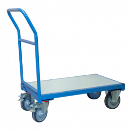 Trolley with removable backrest 850 x 500 mm - CU 400 kg - FIMM