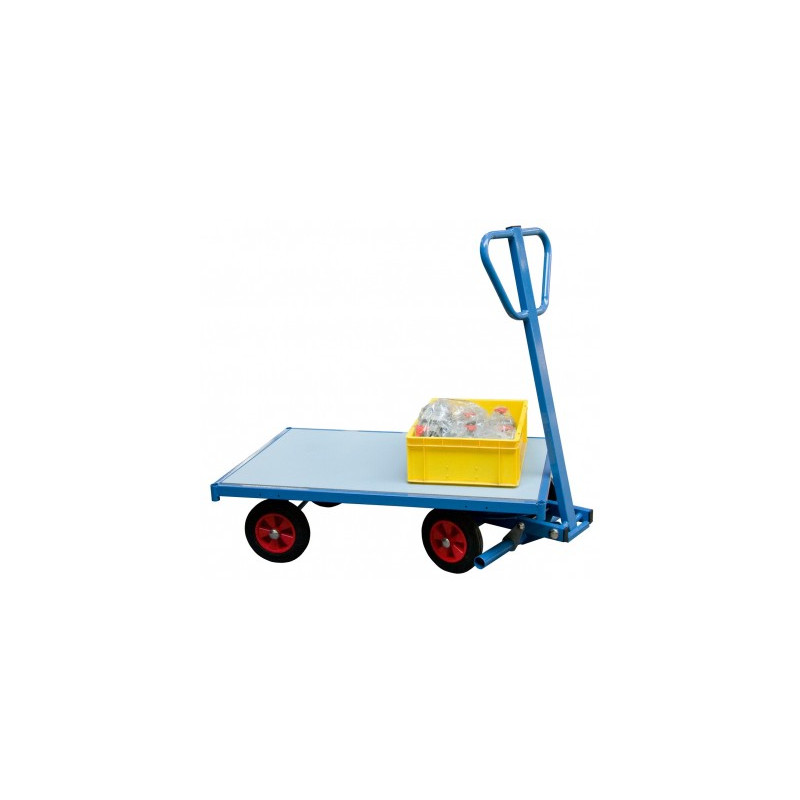 Chariot avant train pivotant 1200 x 800 mm - Charge utile 500 kg - FIMM