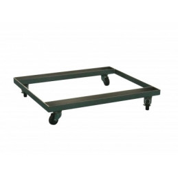 copy of Swivel front axle trolley with covering 1200 x 800 mm - CU 500 kg - FIMM