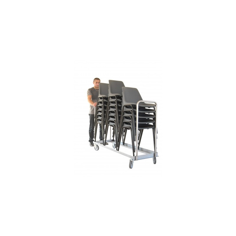 Trolley for folding or stackable chairs - CU 150 kg - FIMM