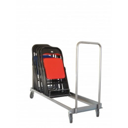 Chariot porte chaises pliables ou empilables - Charge utile 150 kg - FIMM