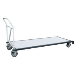 Chariot modulaire grand plateau, porte tables - CU 400 kg - FIMM