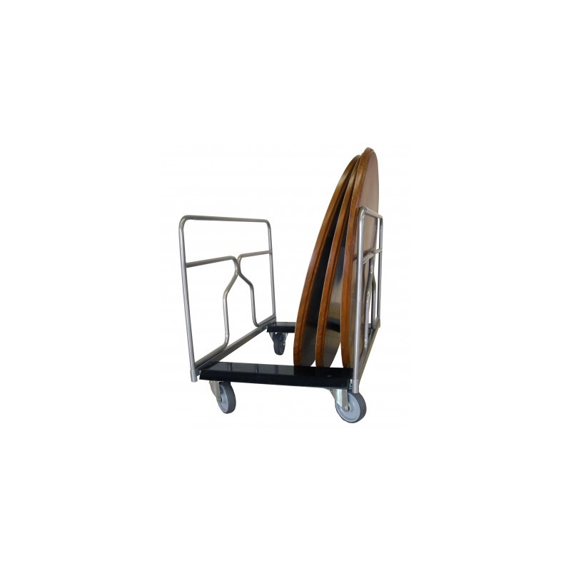 Chariot porte tables rondes ou rectangulaires - CU 300 kg - FIMM