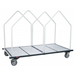 Chariot porte matelas et logistique - 1960 x 1000 mm - Charge utile 400 kg - FIMM