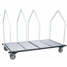 Chariot porte matelas et logistique - 1960 x 1000 mm - Charge utile 400 kg - FIMM