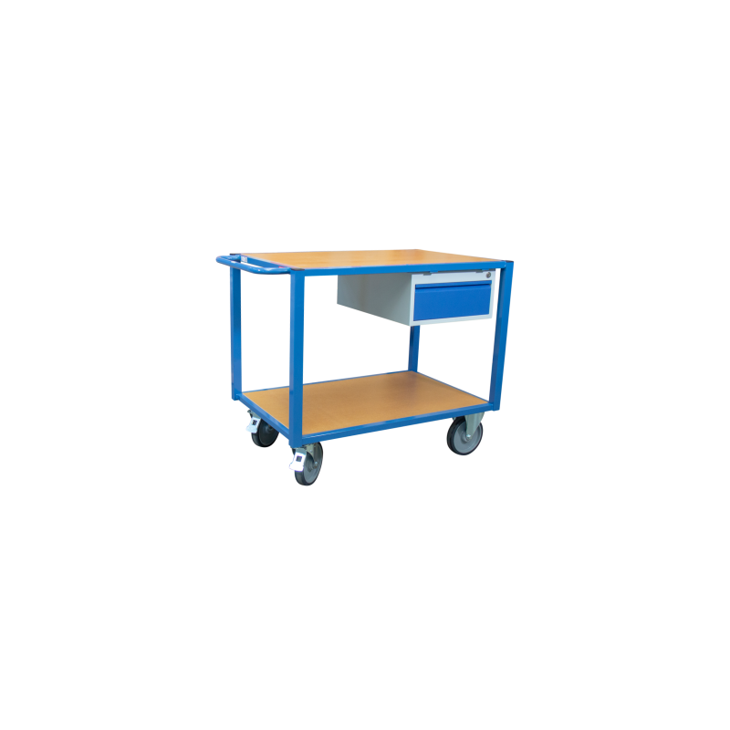 Service trolley 1 drawer, 1060 x 680 mm, CU 500 kg - FIMM